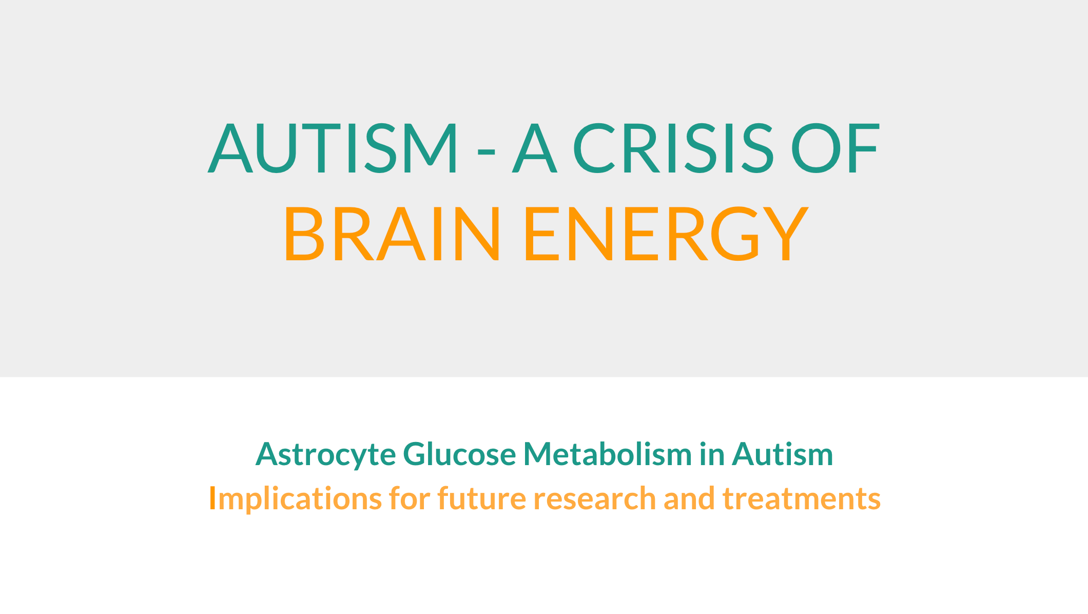 autism linked to disturbed brain glucose metabolism